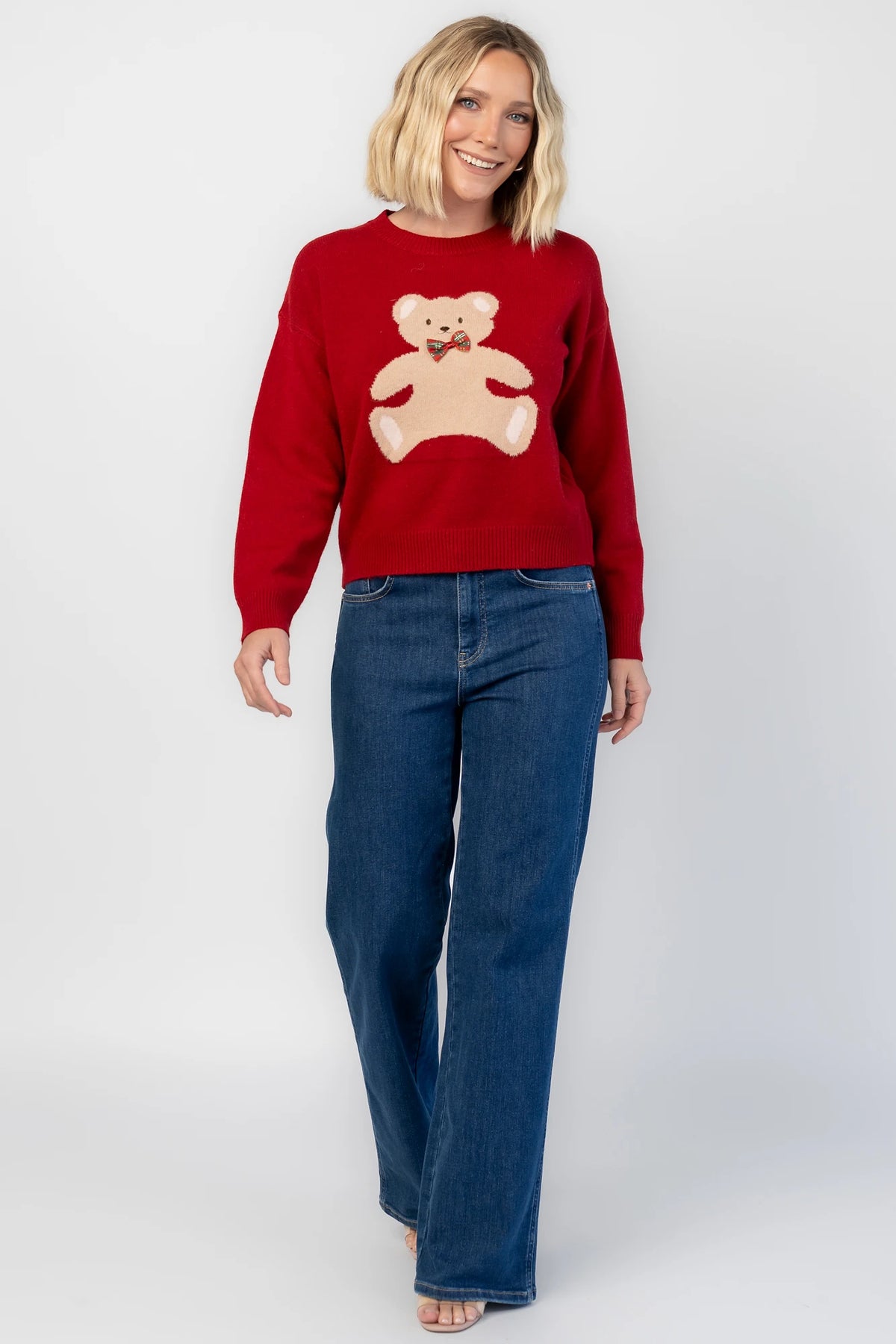 Jaxton Sweater | Red