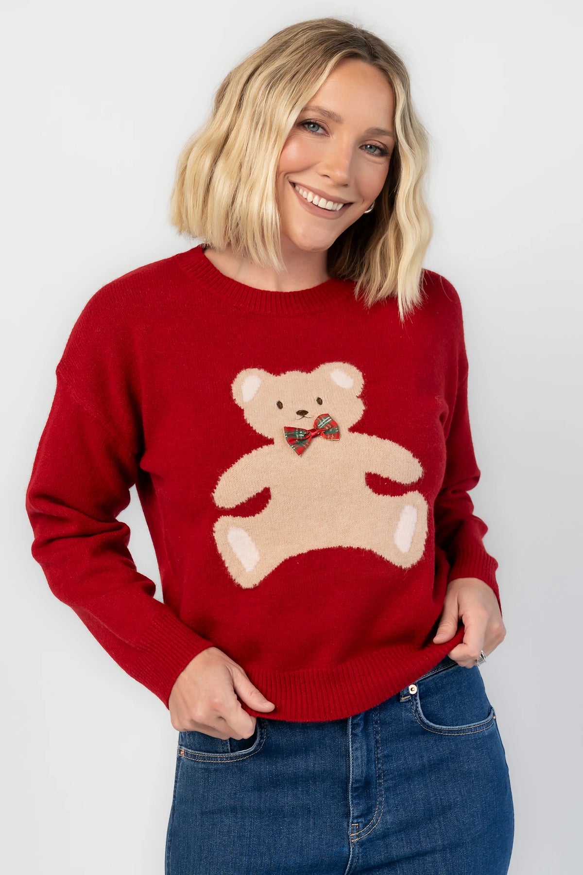 Jaxton Sweater | Red
