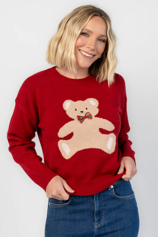 Jaxton Sweater | Red