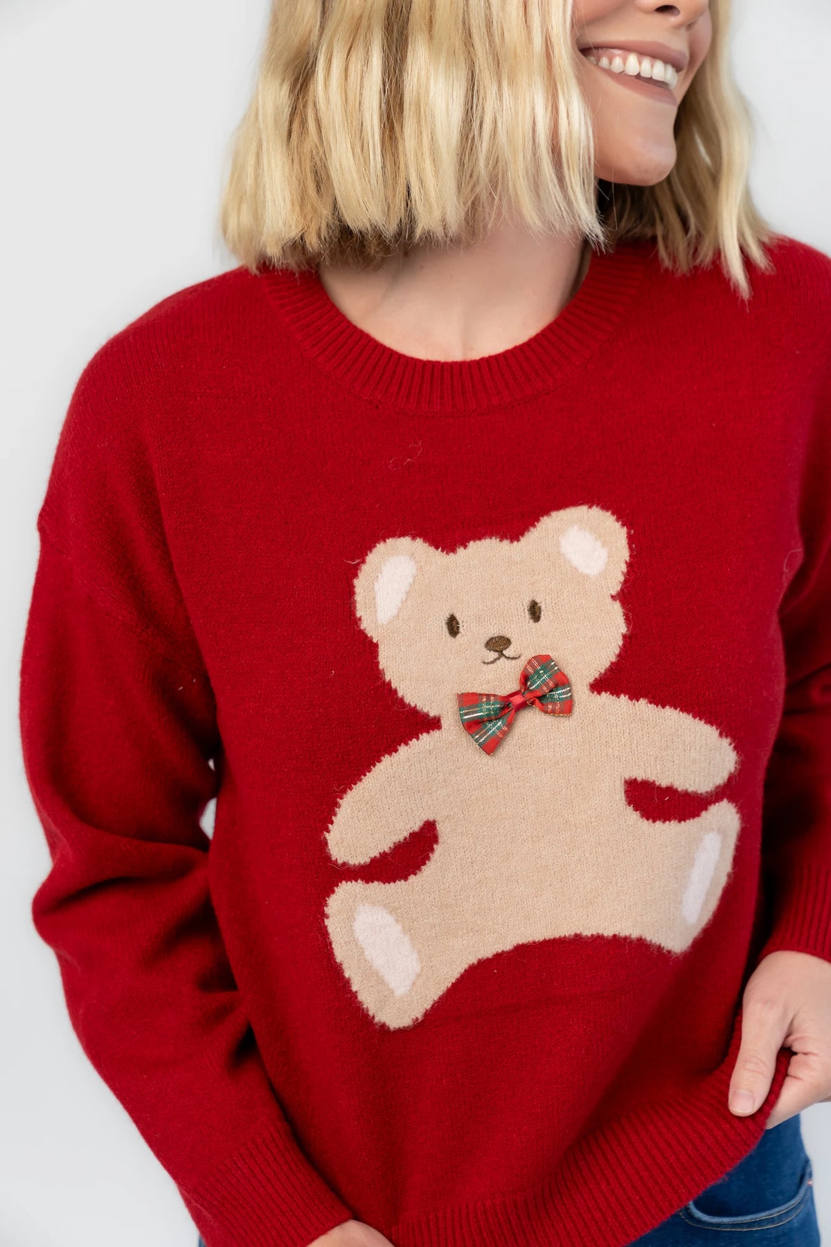 Jaxton Sweater | Red