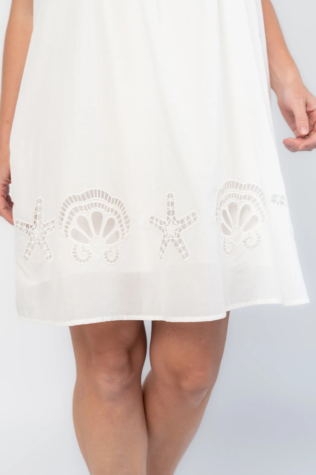 Citrus Short Dress | Off White