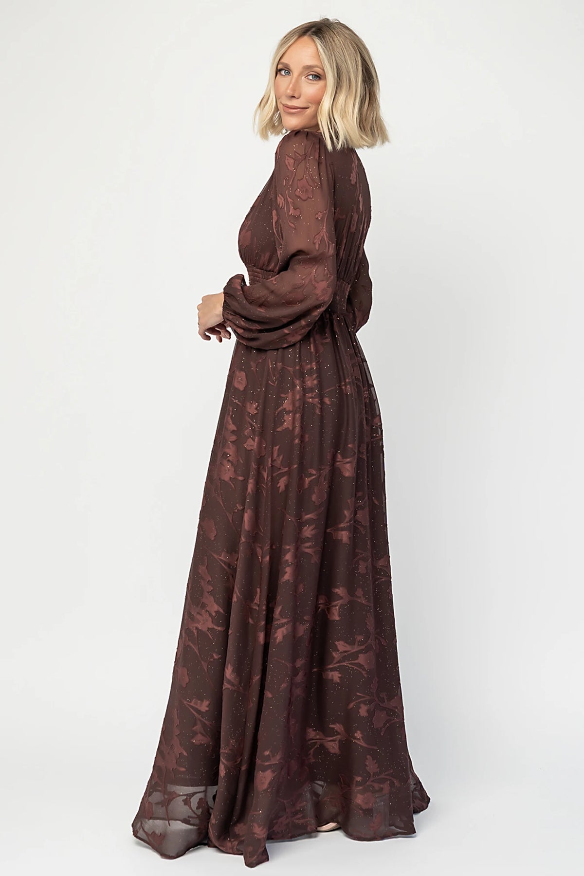 Jennifer Maxi Dress | Dark Mahogany