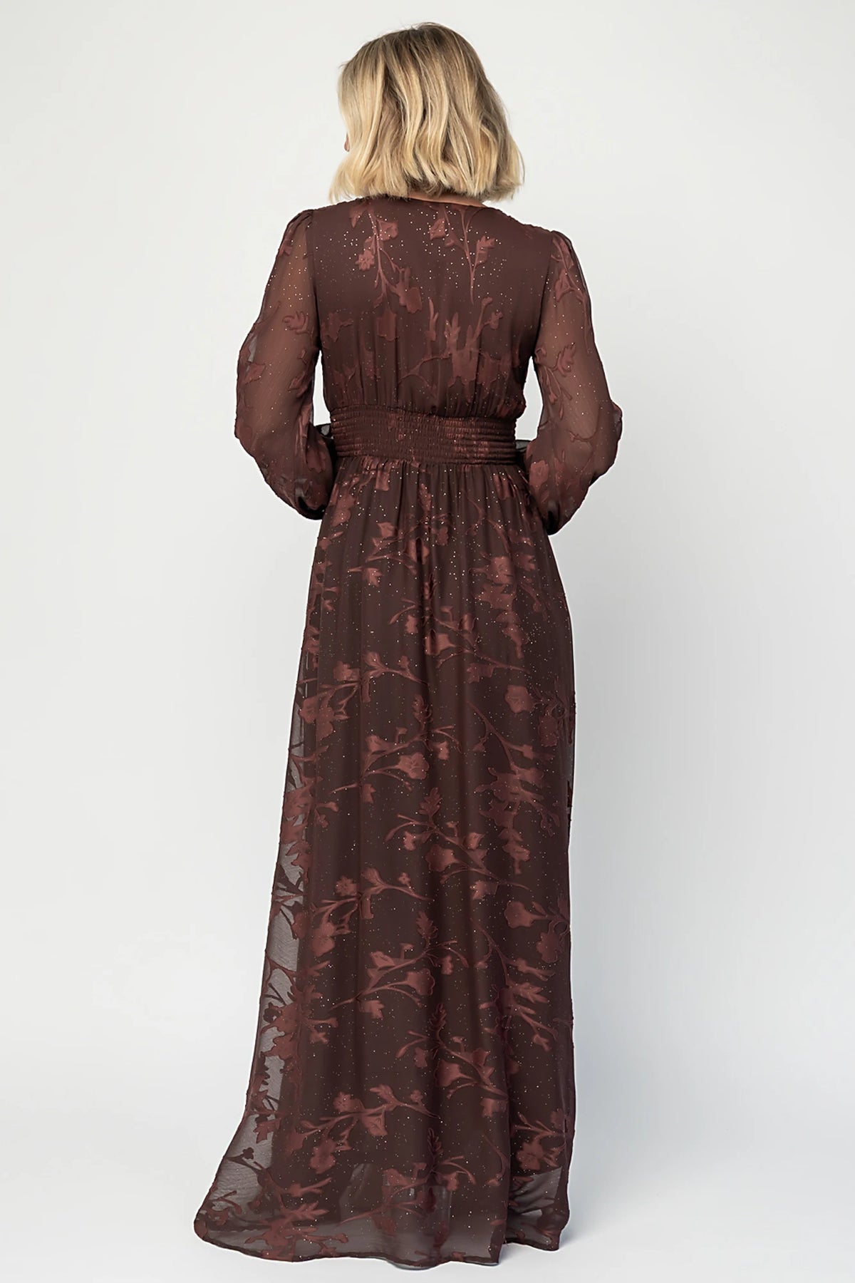 Jennifer Maxi Dress | Dark Mahogany