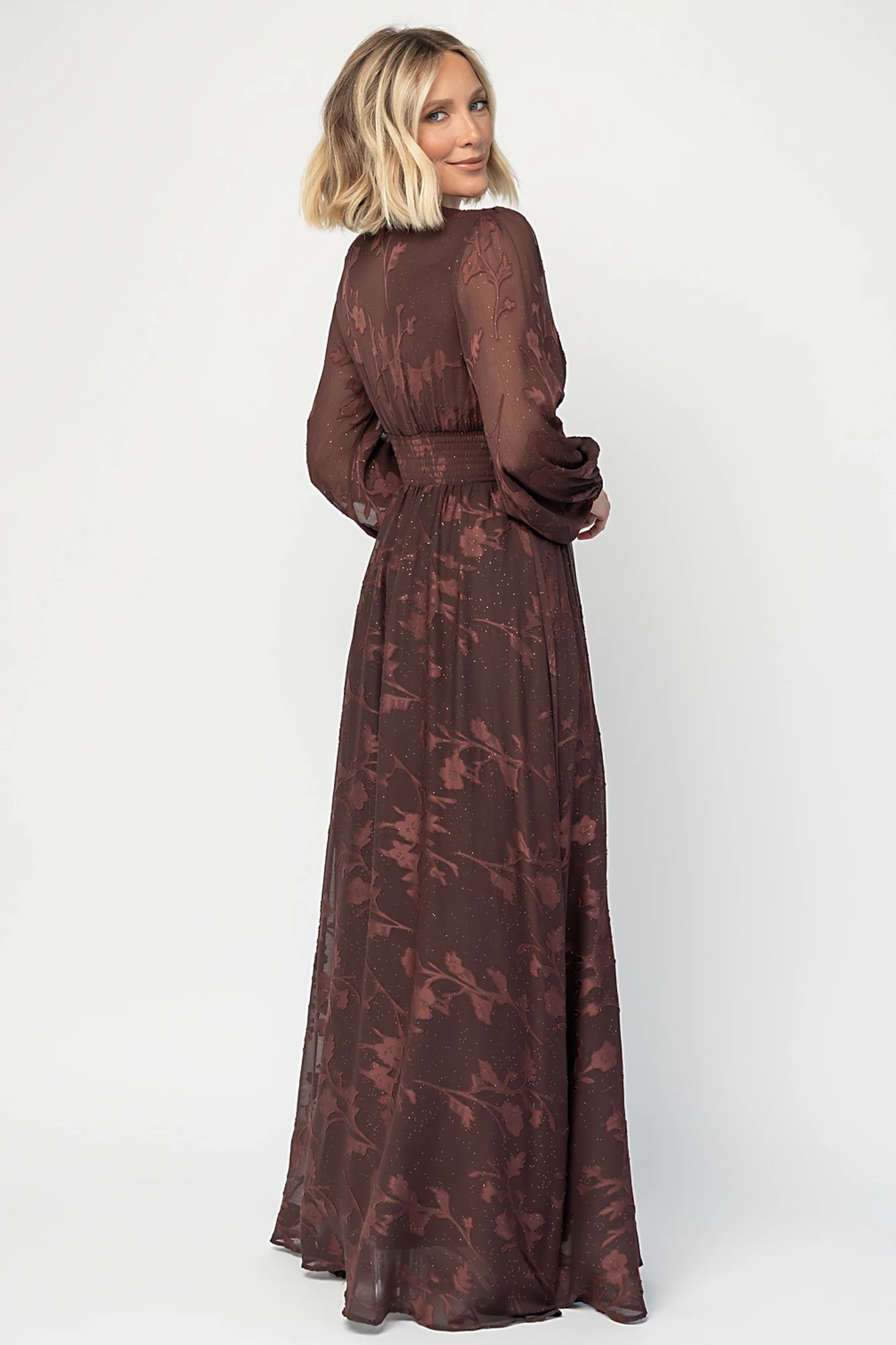Jennifer Maxi Dress | Dark Mahogany