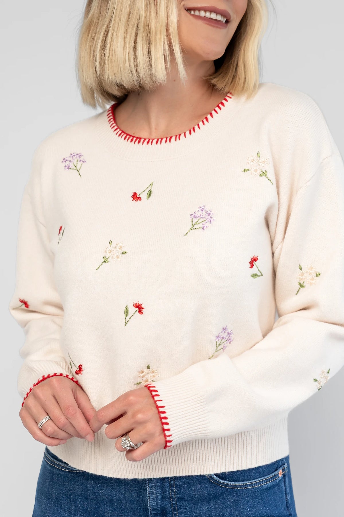 Ottilie Sweater | Cream