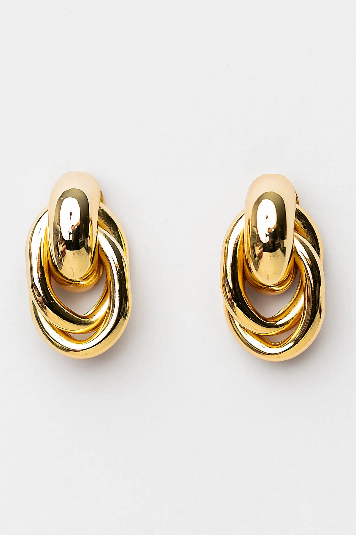Revita Statement Earrings | Gold