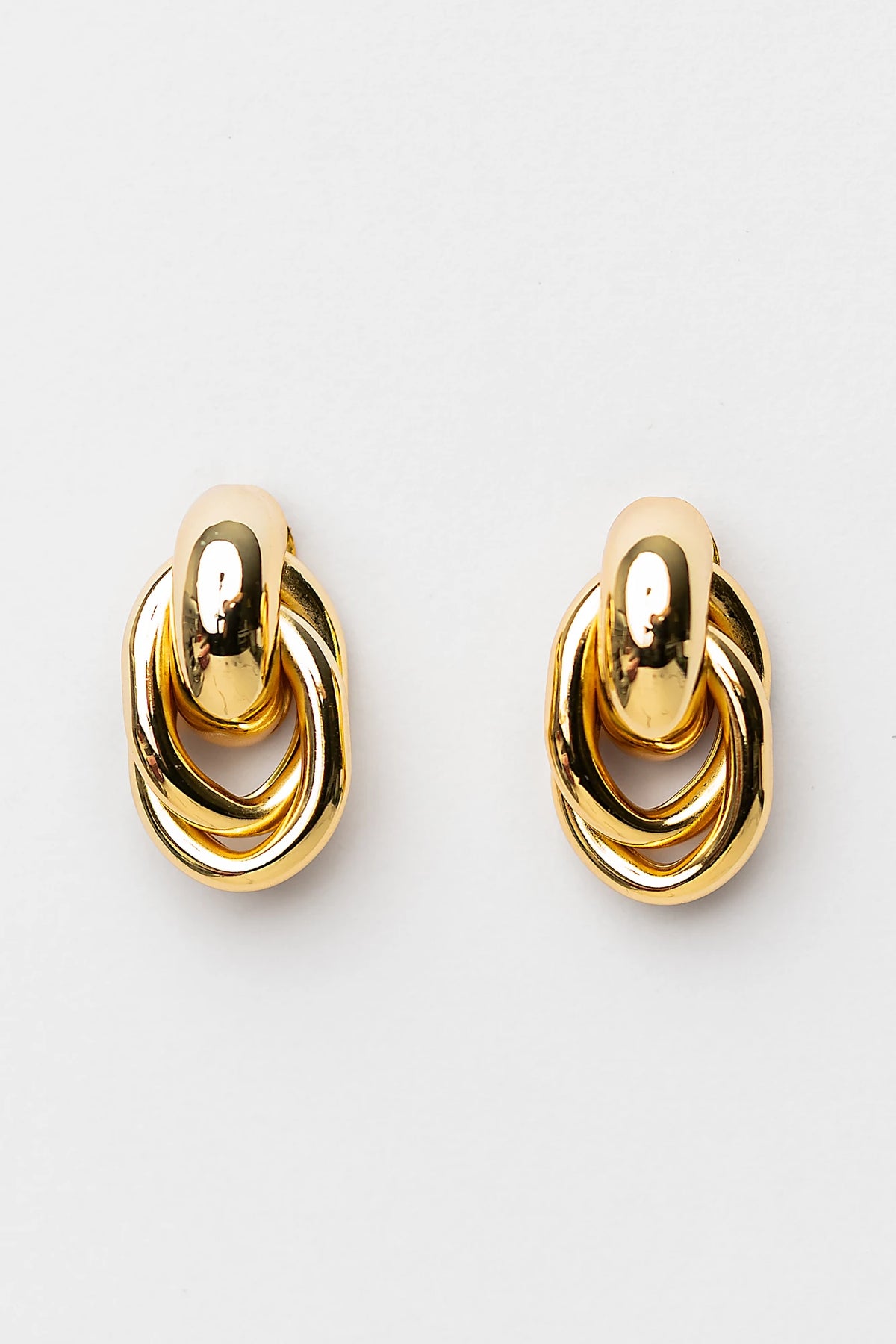Revita Statement Earrings | Gold