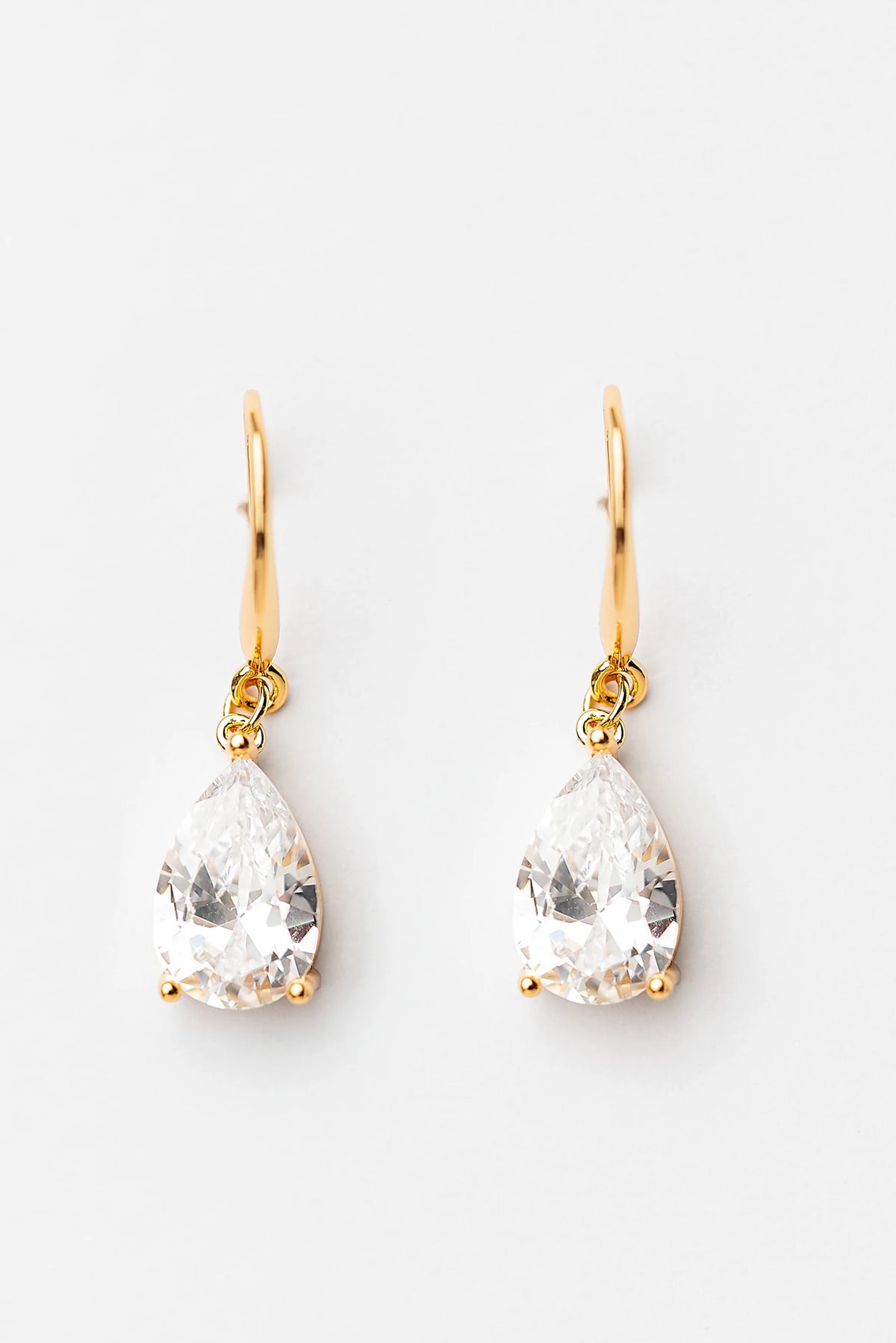 Aira Teardrop Earrings | Gold