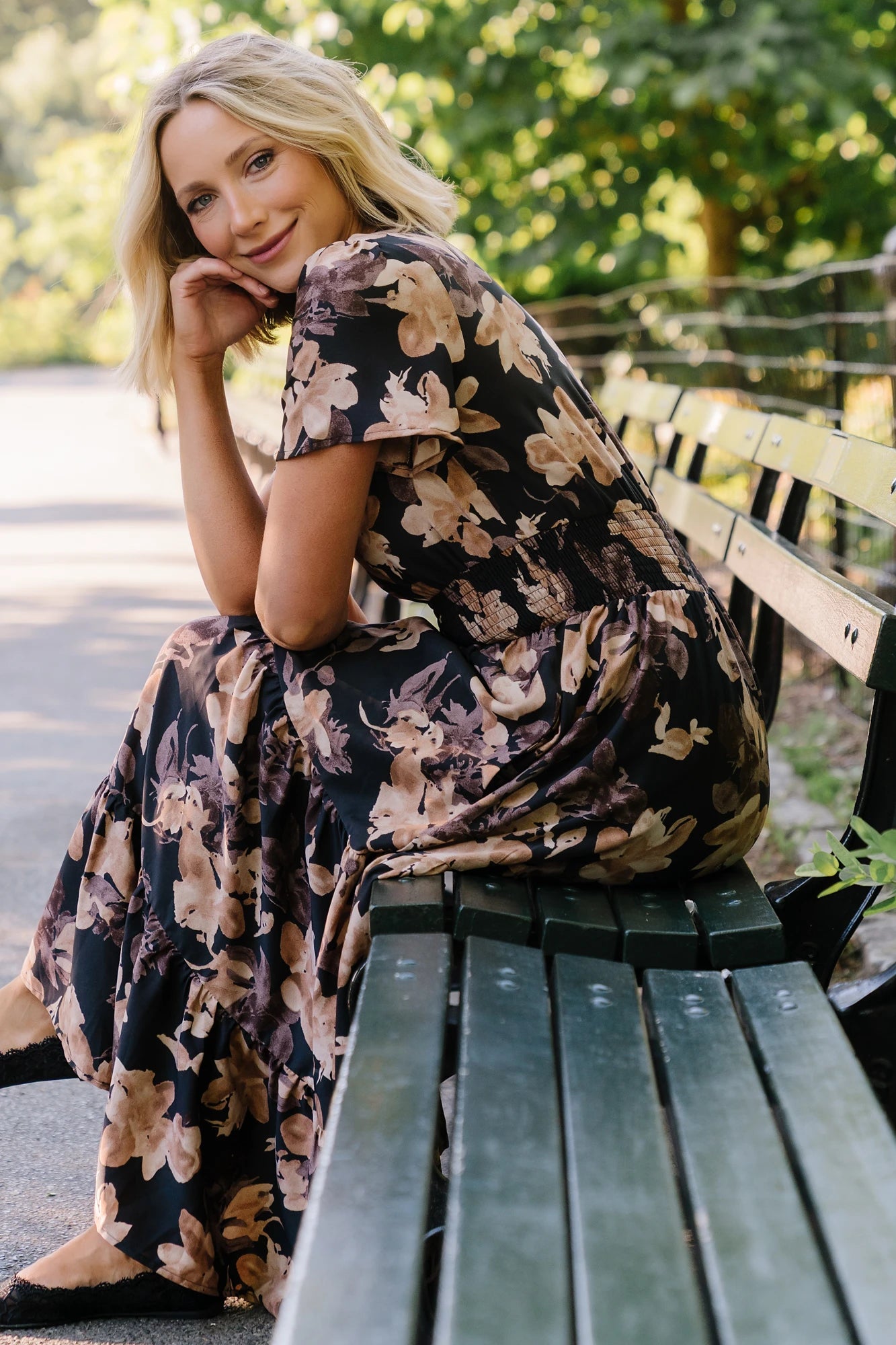 Holland Dress | Black + Clove Multi