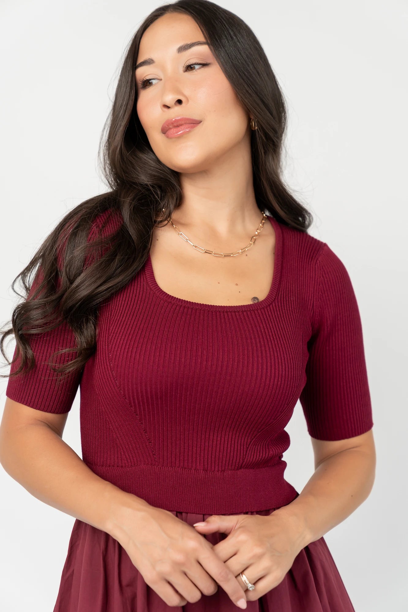 Astra Tiered Dress | Berry