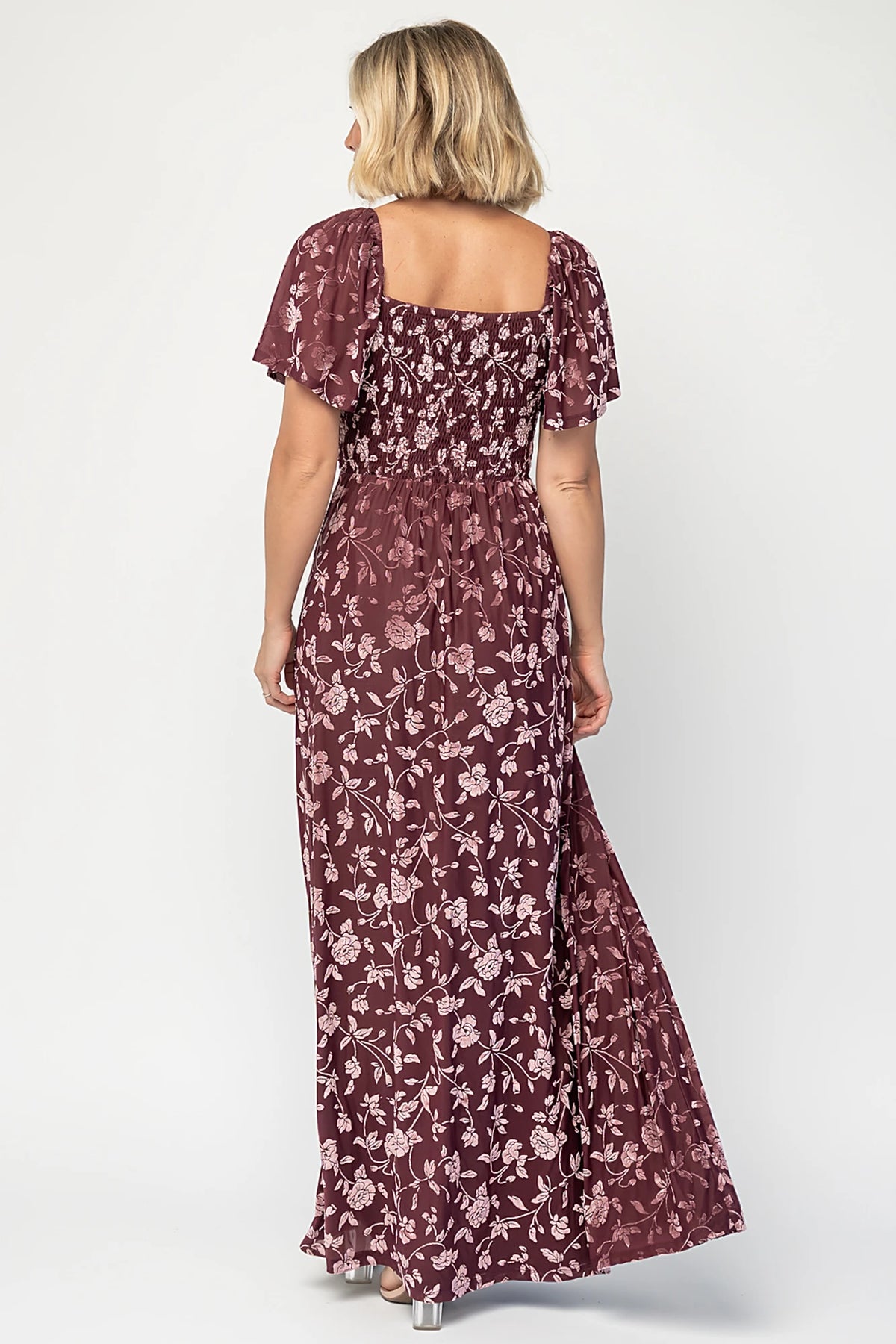Veloura Maxi Dress | Mulberry Floral