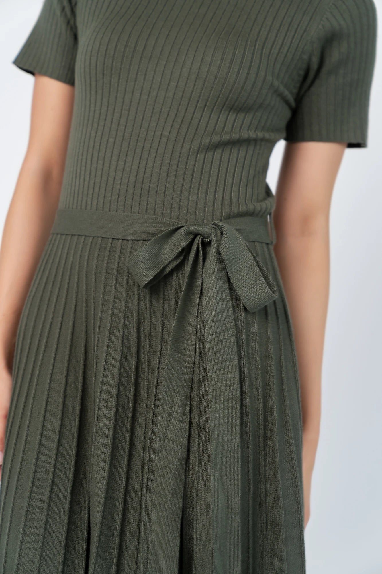 Jessamine Midi Dress | Dark Olive