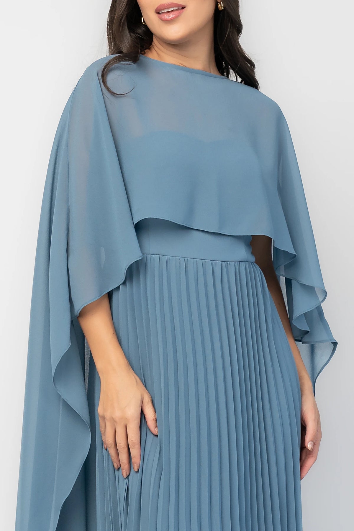 Serafina Strapless Gown | Blue