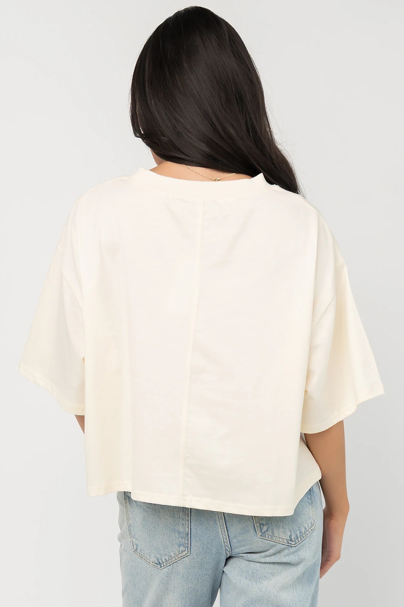 Jason Graphic Tee | Cream