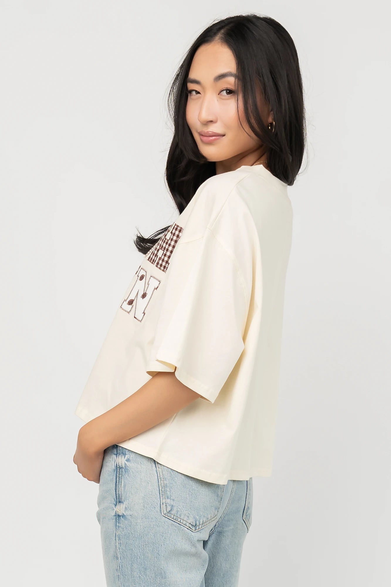 Jason Graphic Tee | Cream