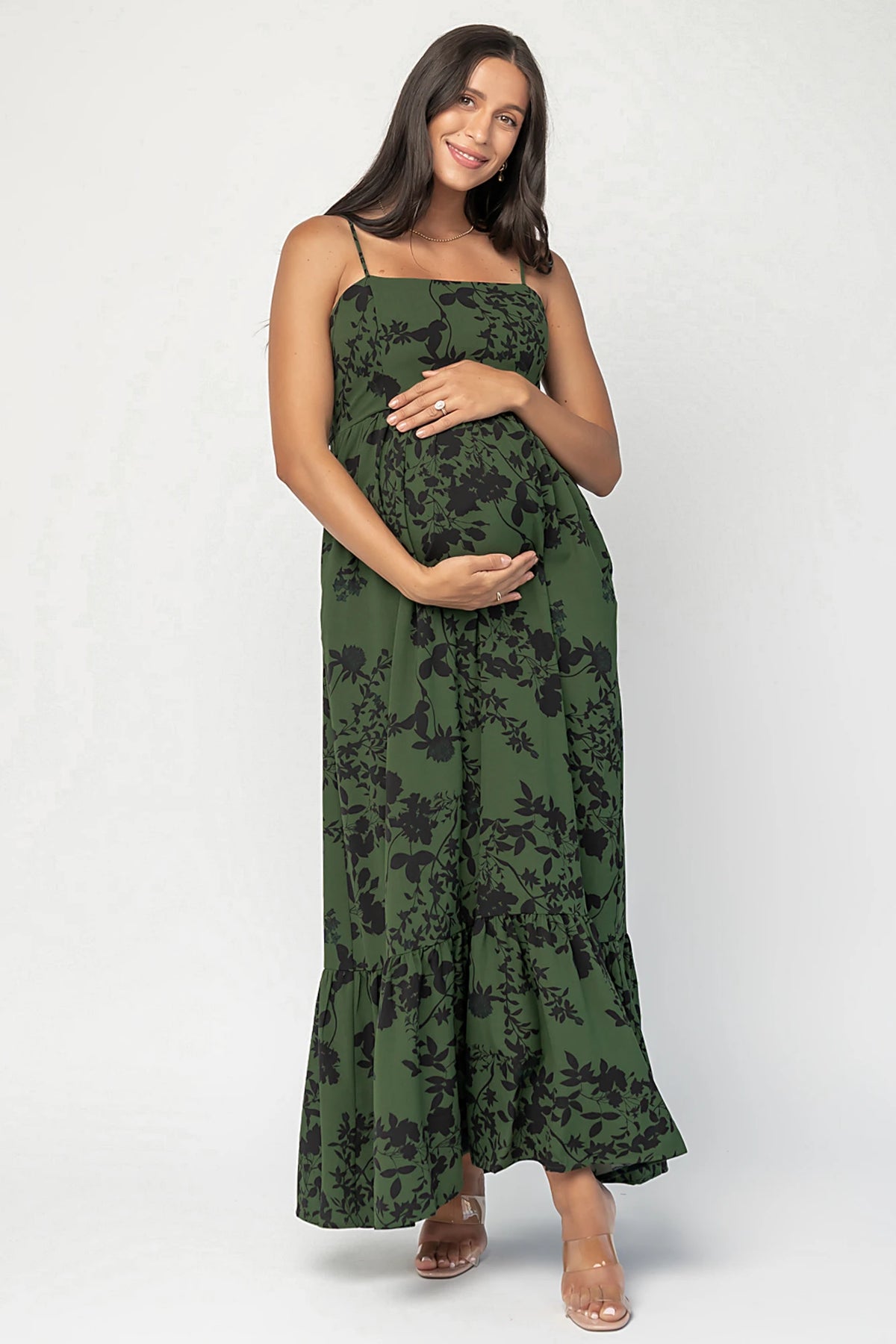 Rowan Tank Maxi Dress | Deep Olive