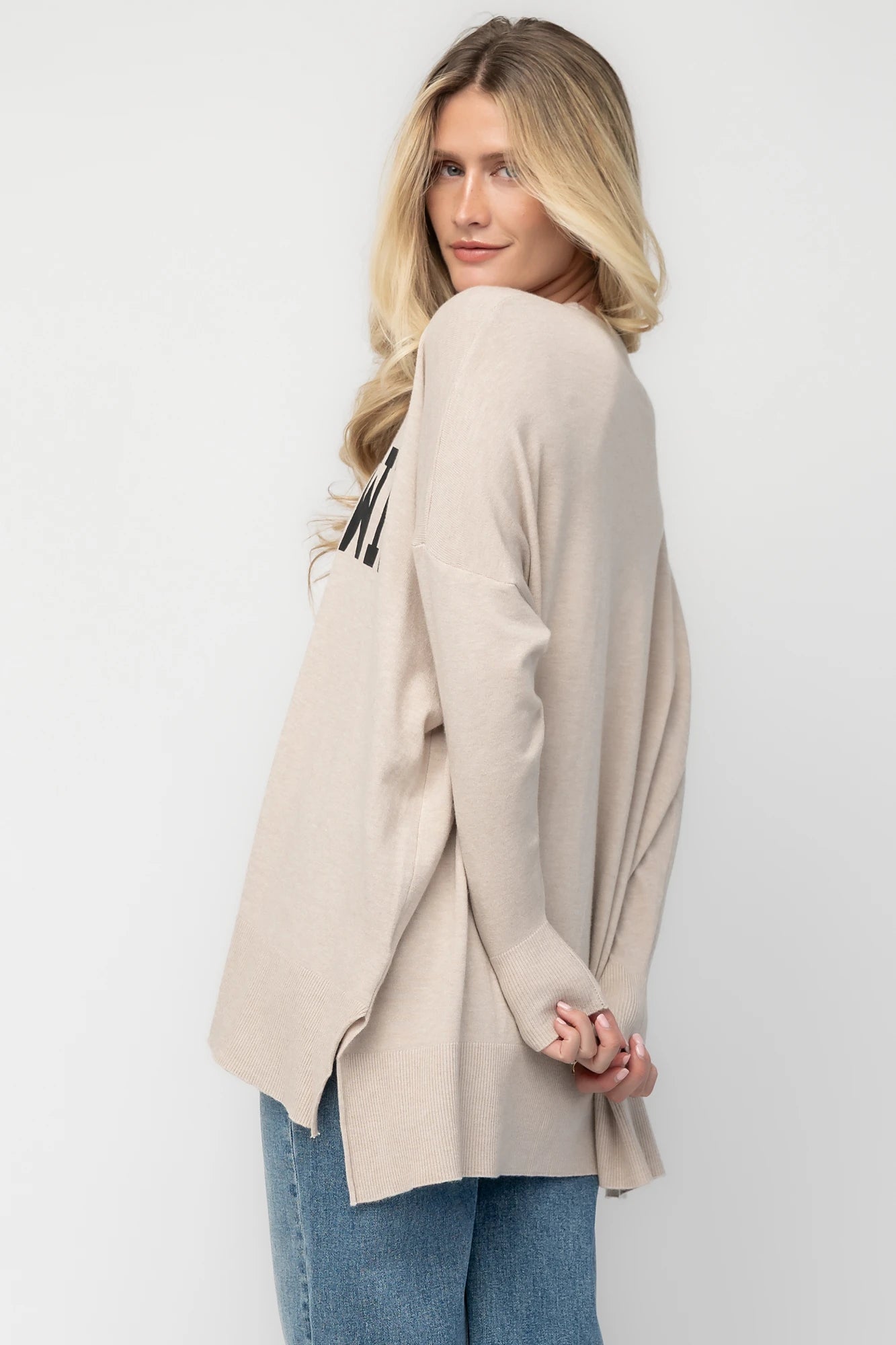 Touchdown Sweater | Taupe