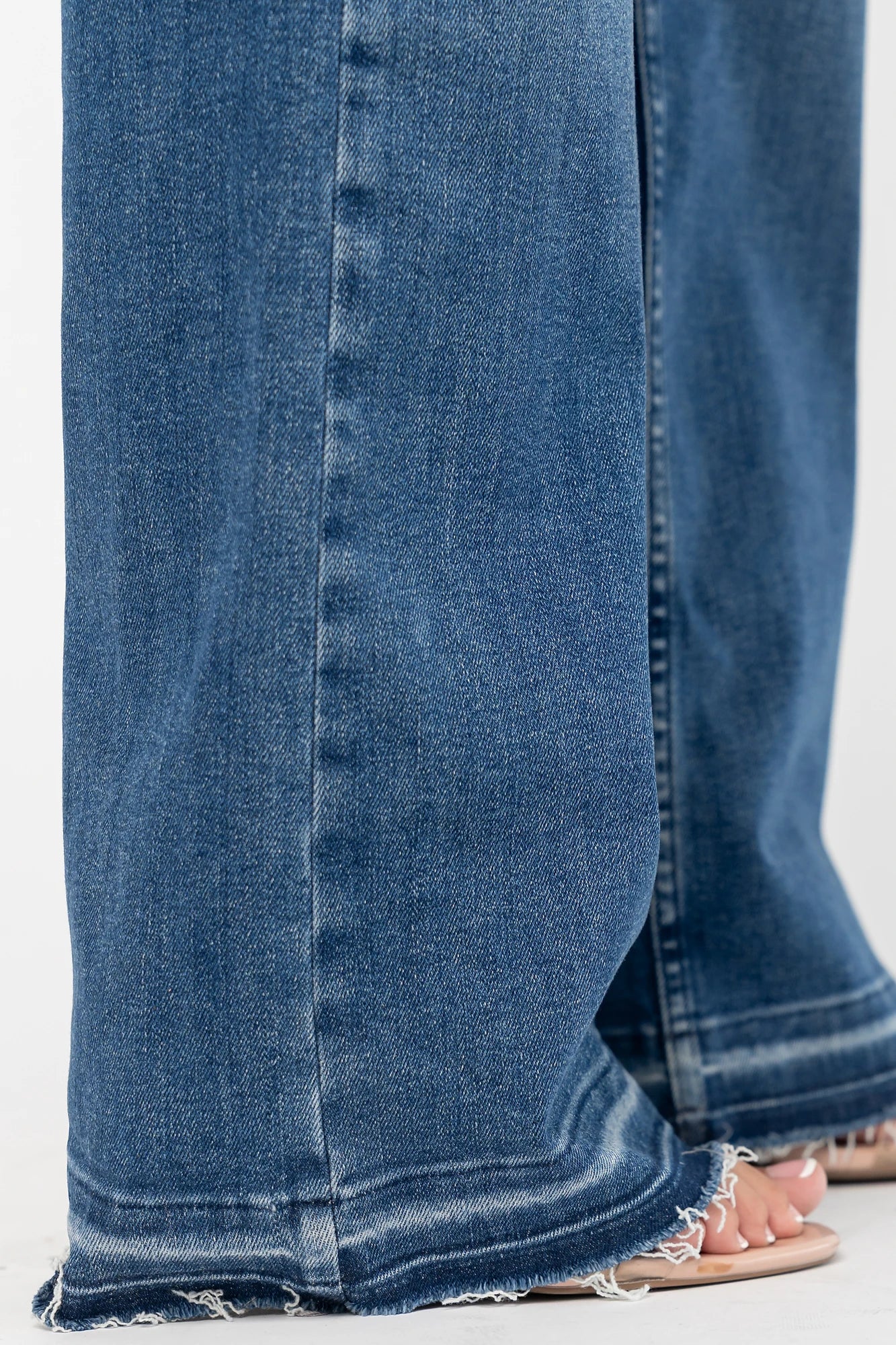 Bria High Rise Wide Leg Jeans | Medium Wash