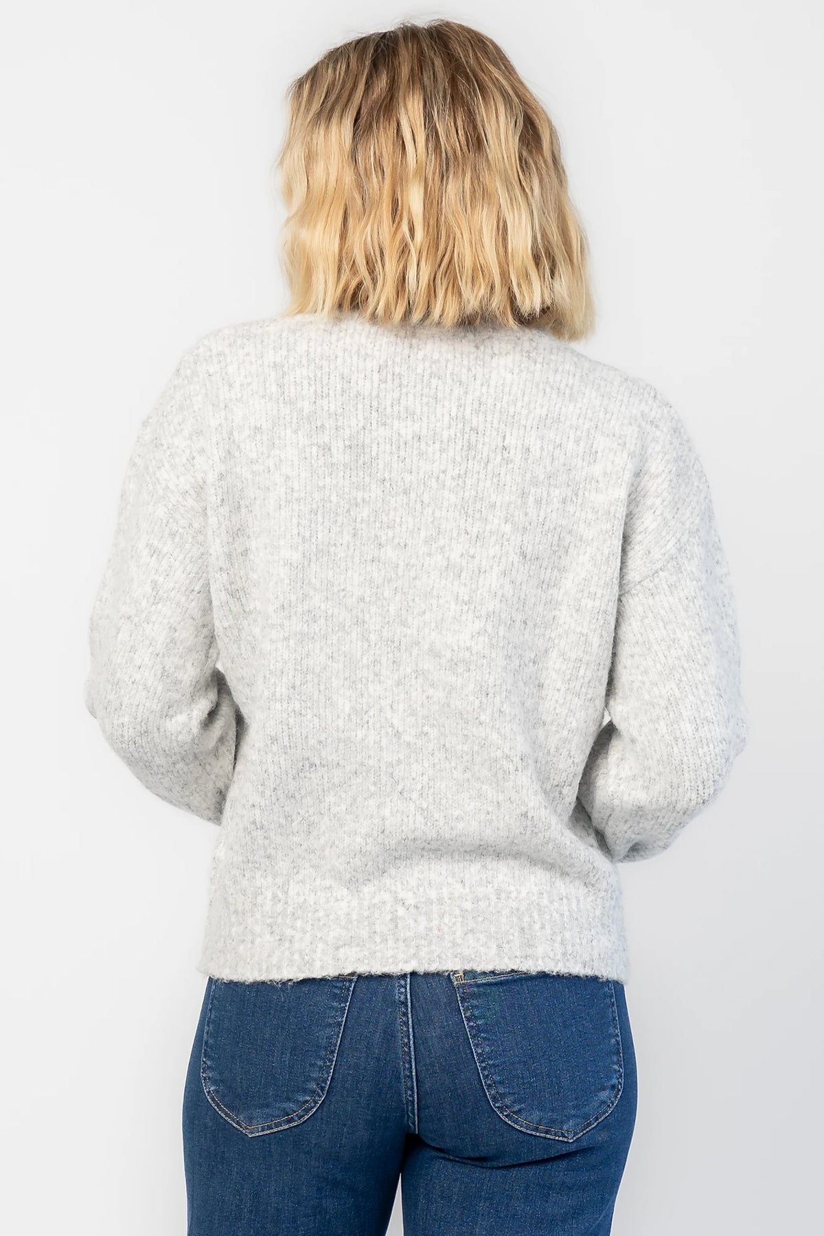 Bow Sweater | Gray