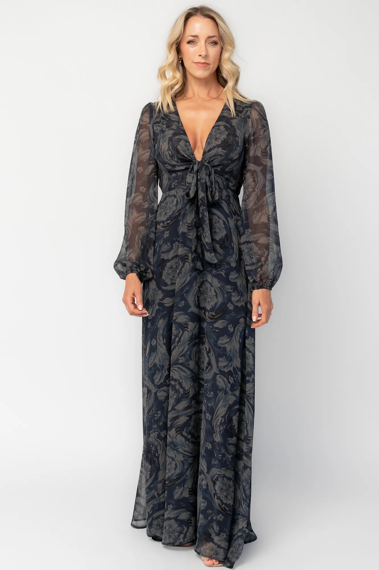 Ensley Maxi Dress | Midnight Floral