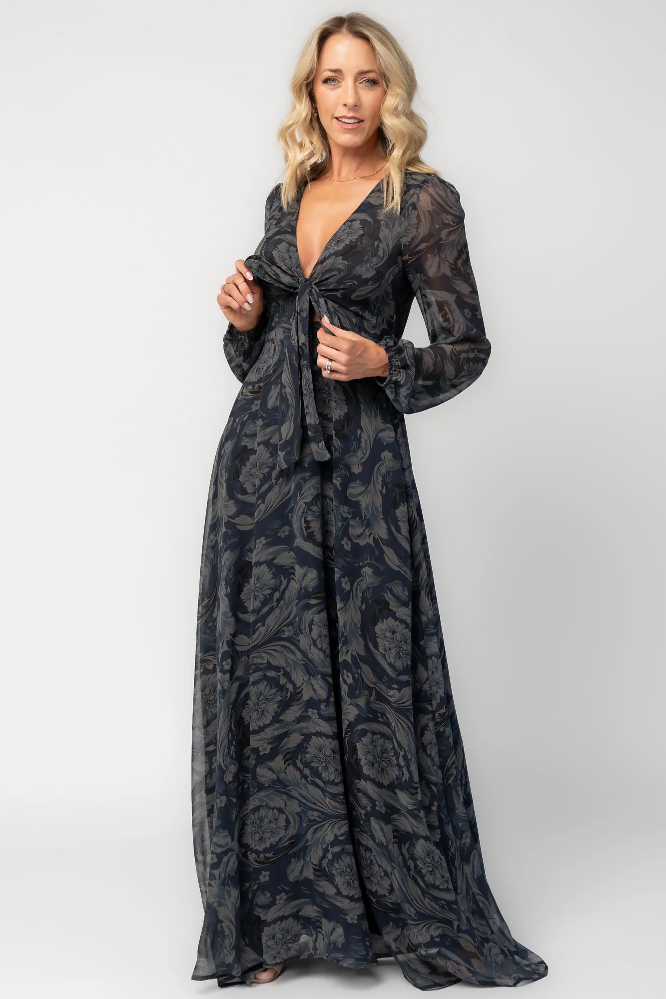 Ensley Maxi Dress | Midnight Floral