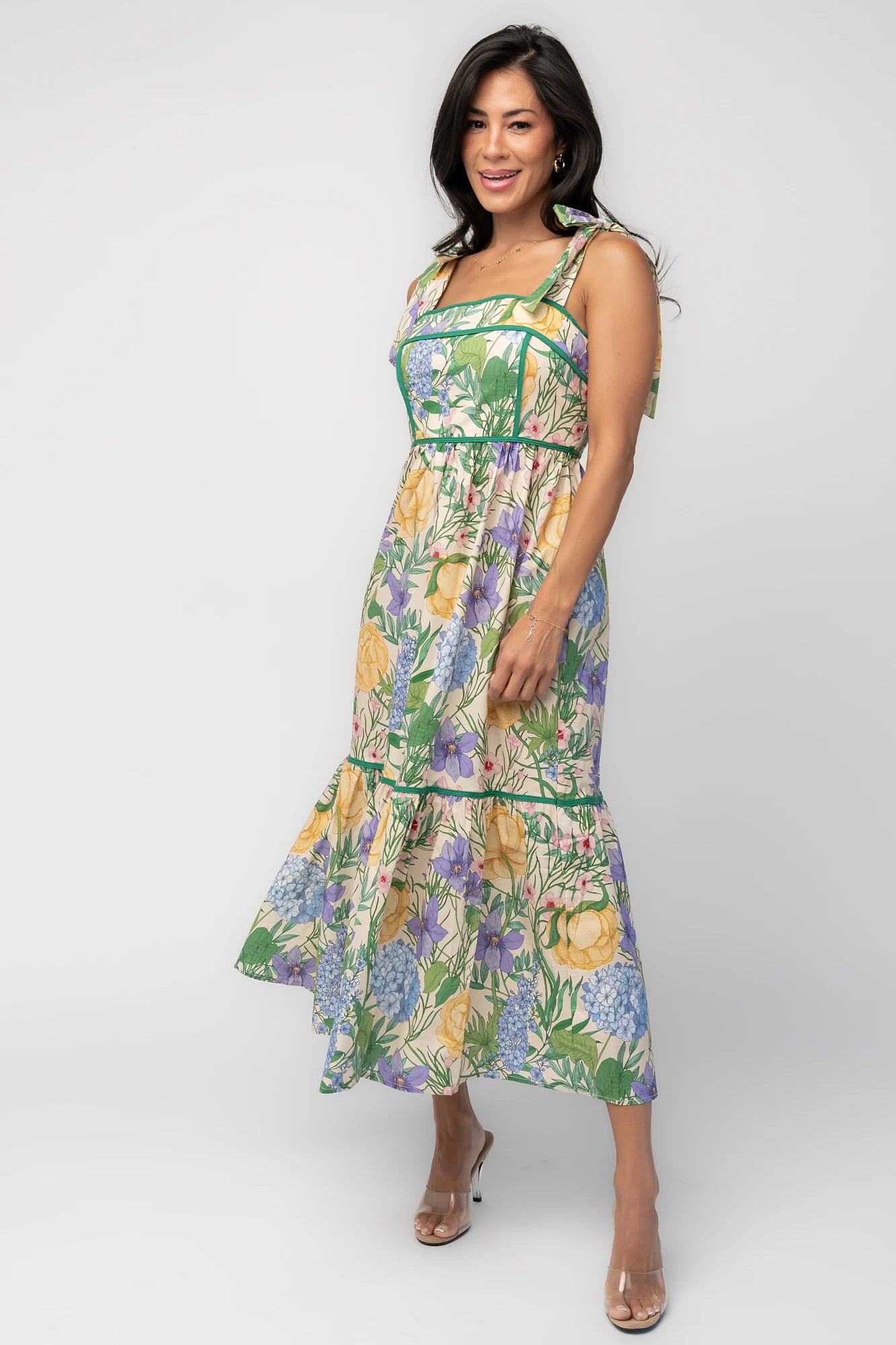 Torres Midi Dress | Multi Floral