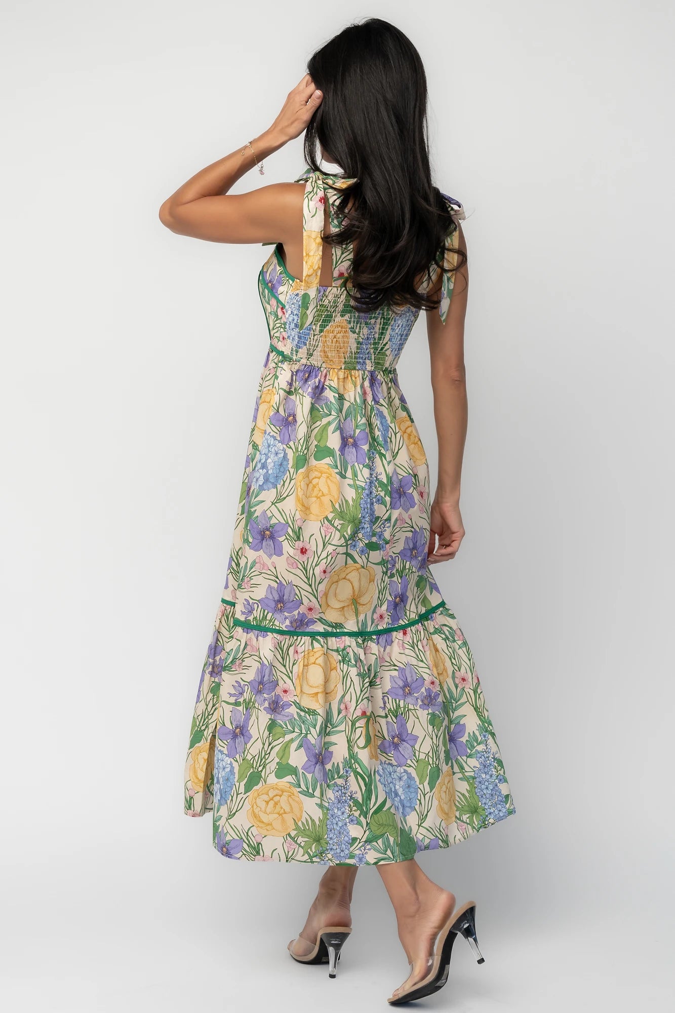 Torres Midi Dress | Multi Floral