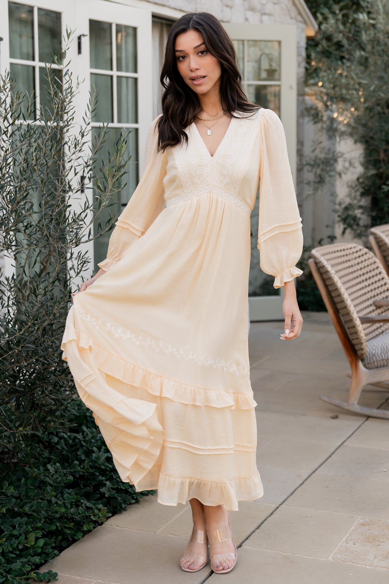 Amberlee Embroidered Dress