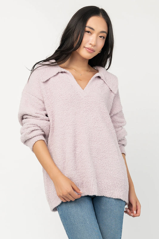 Lockwood Sweater | Dusty Lilac
