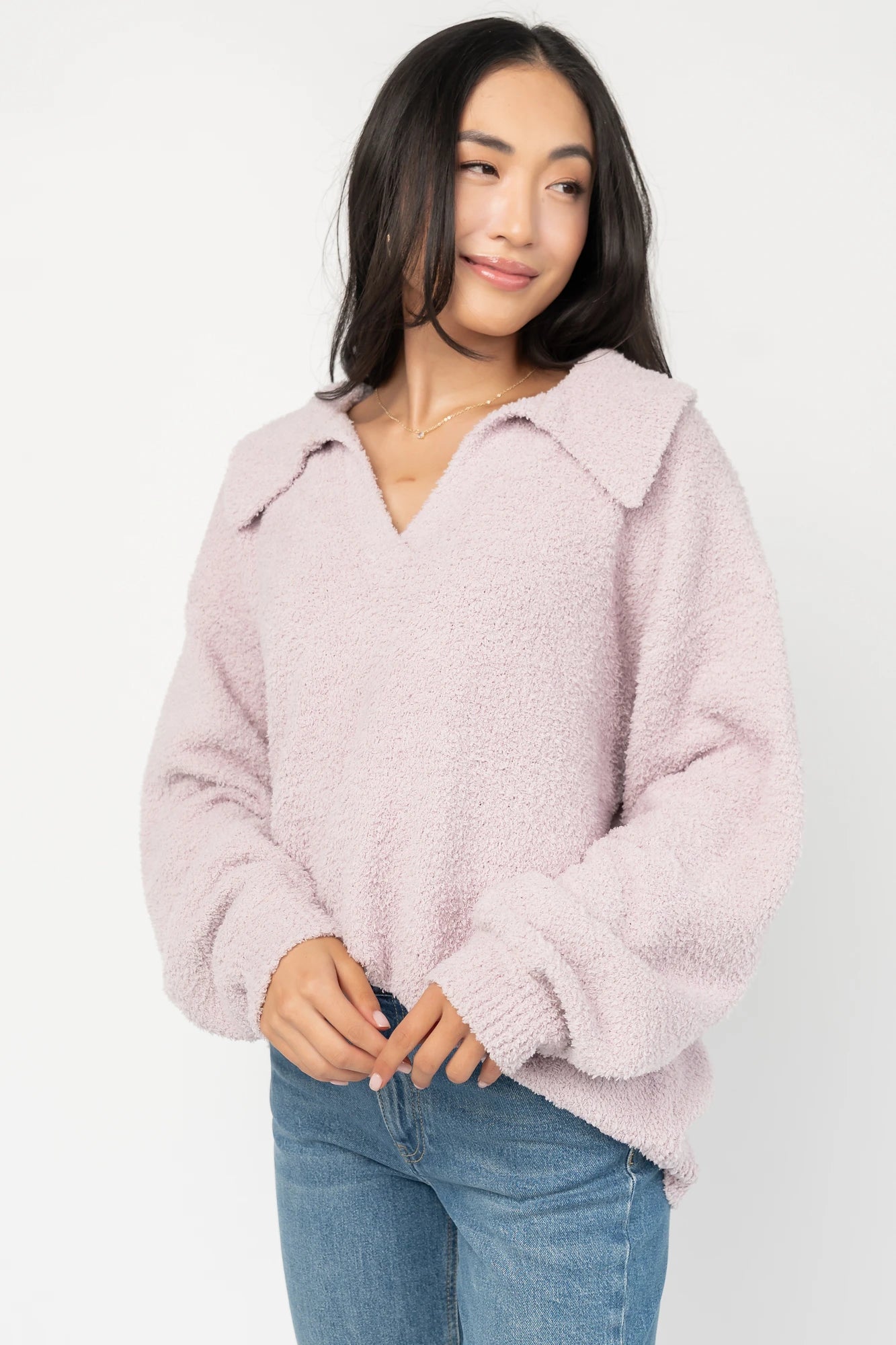 Lockwood Sweater | Dusty Lilac