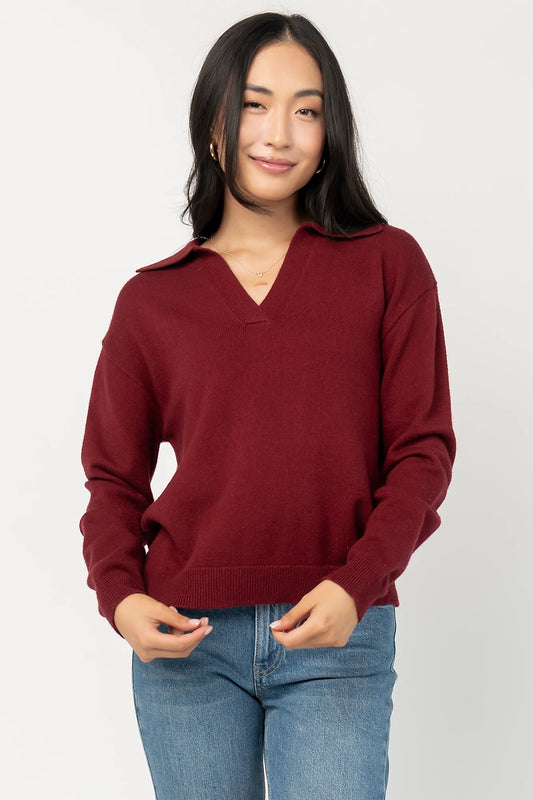 Bodhi Sweater | Wine
