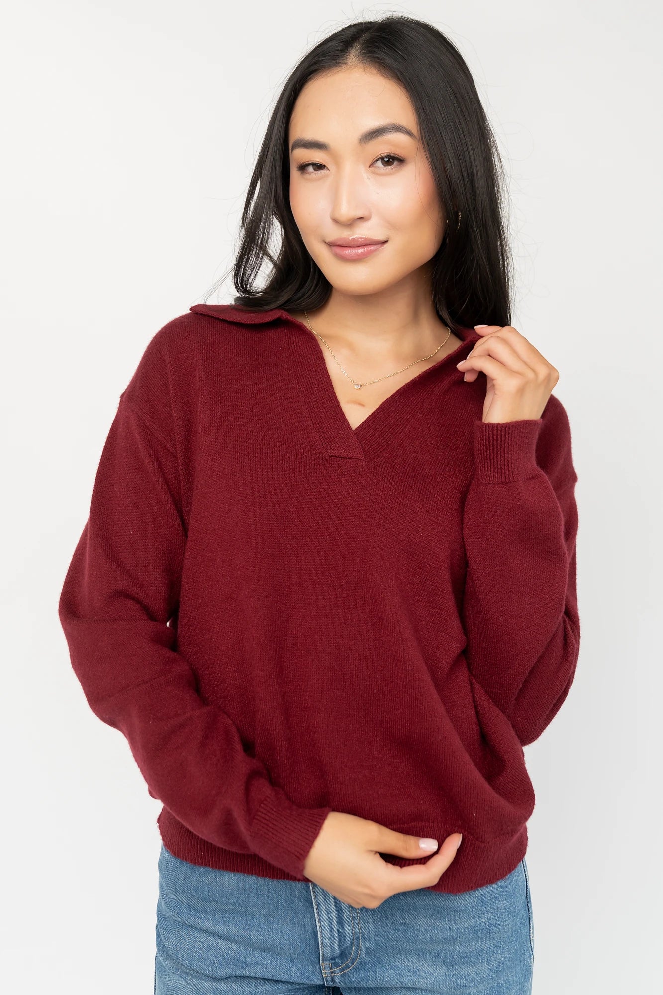Bodhi Sweater | Wine