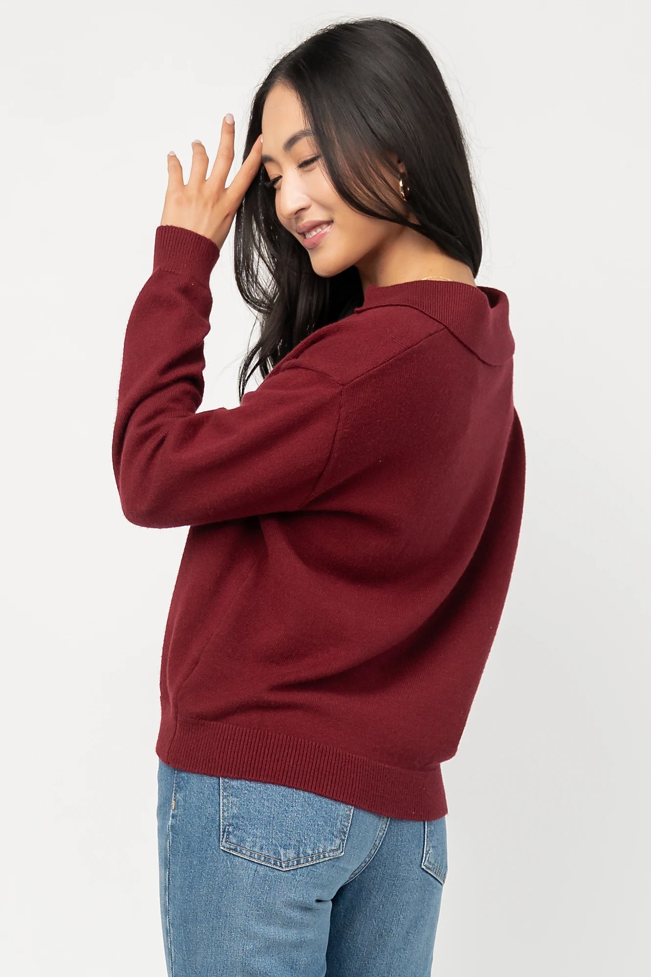 Bodhi Sweater | Wine