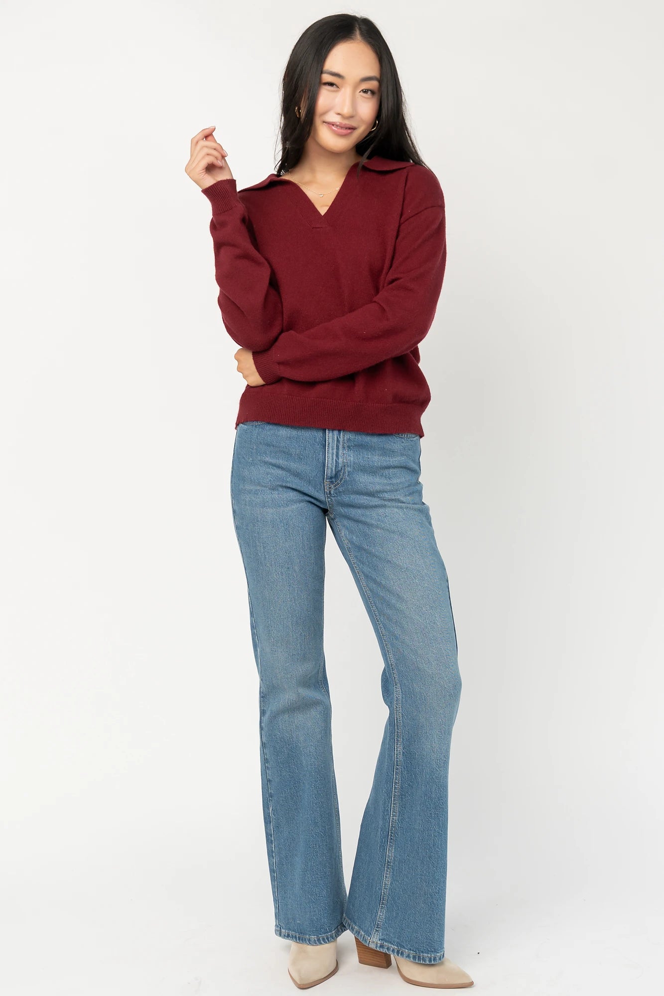Bodhi Sweater | Wine