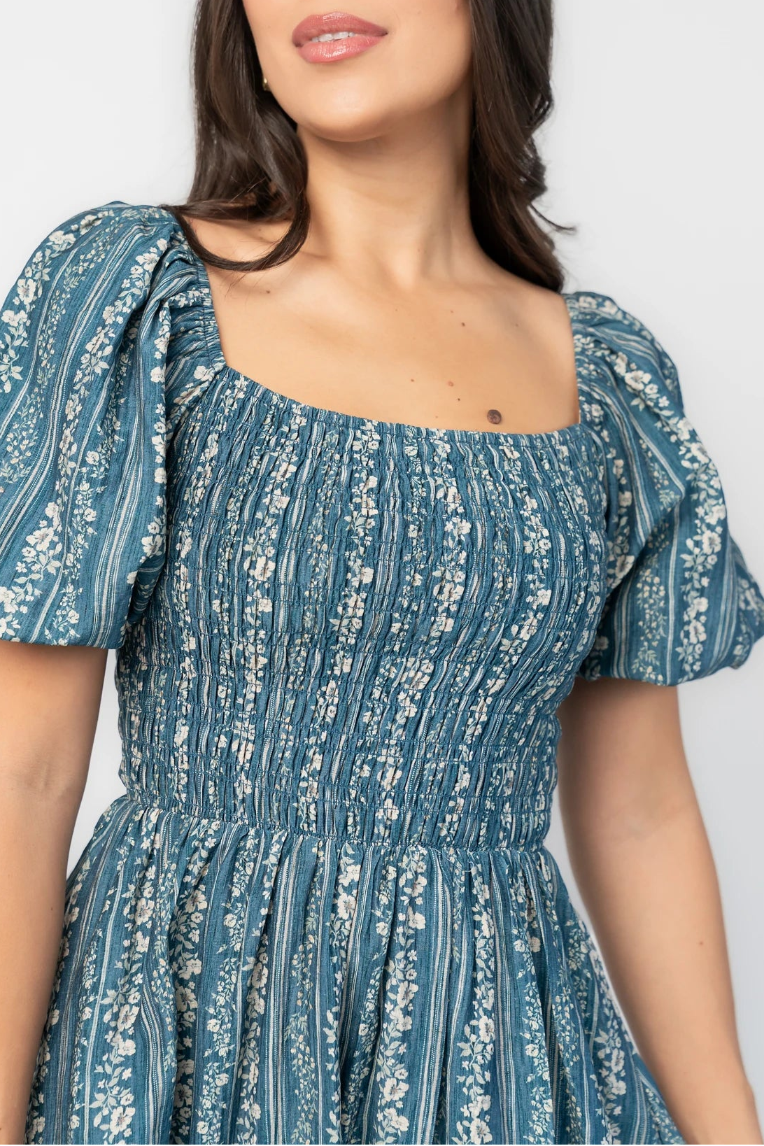 Keira Midi Dress | Blue Print