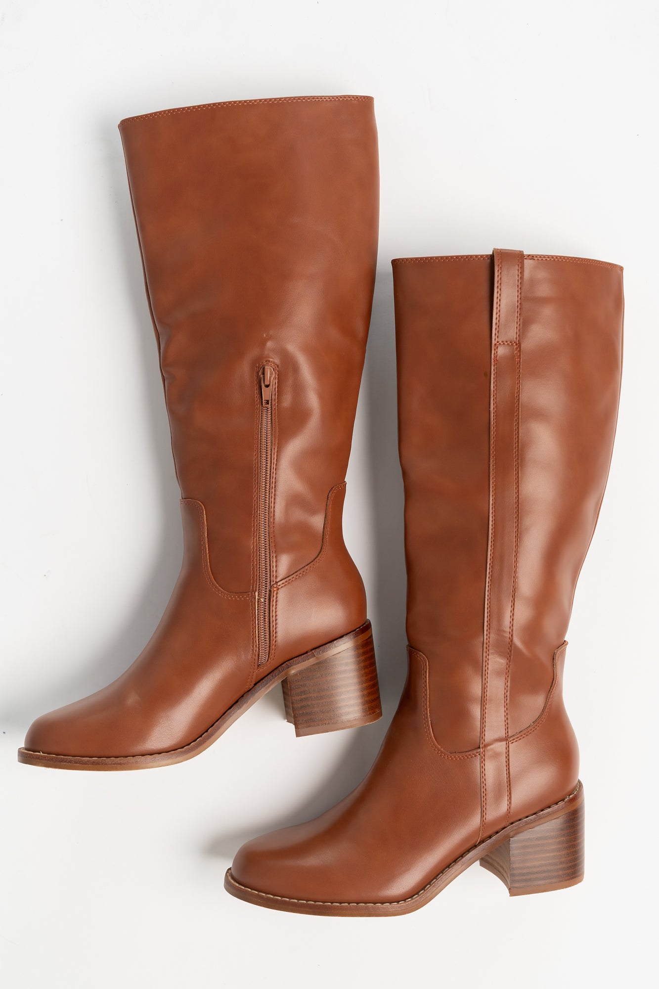 Collins Tall Riding Boots | Brown
