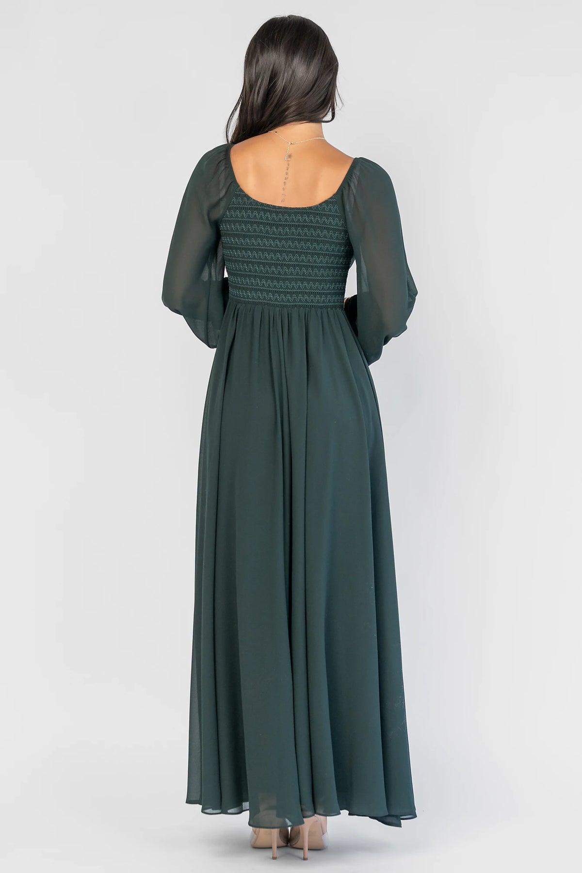 Maddalena Maxi Dress | Dark Green