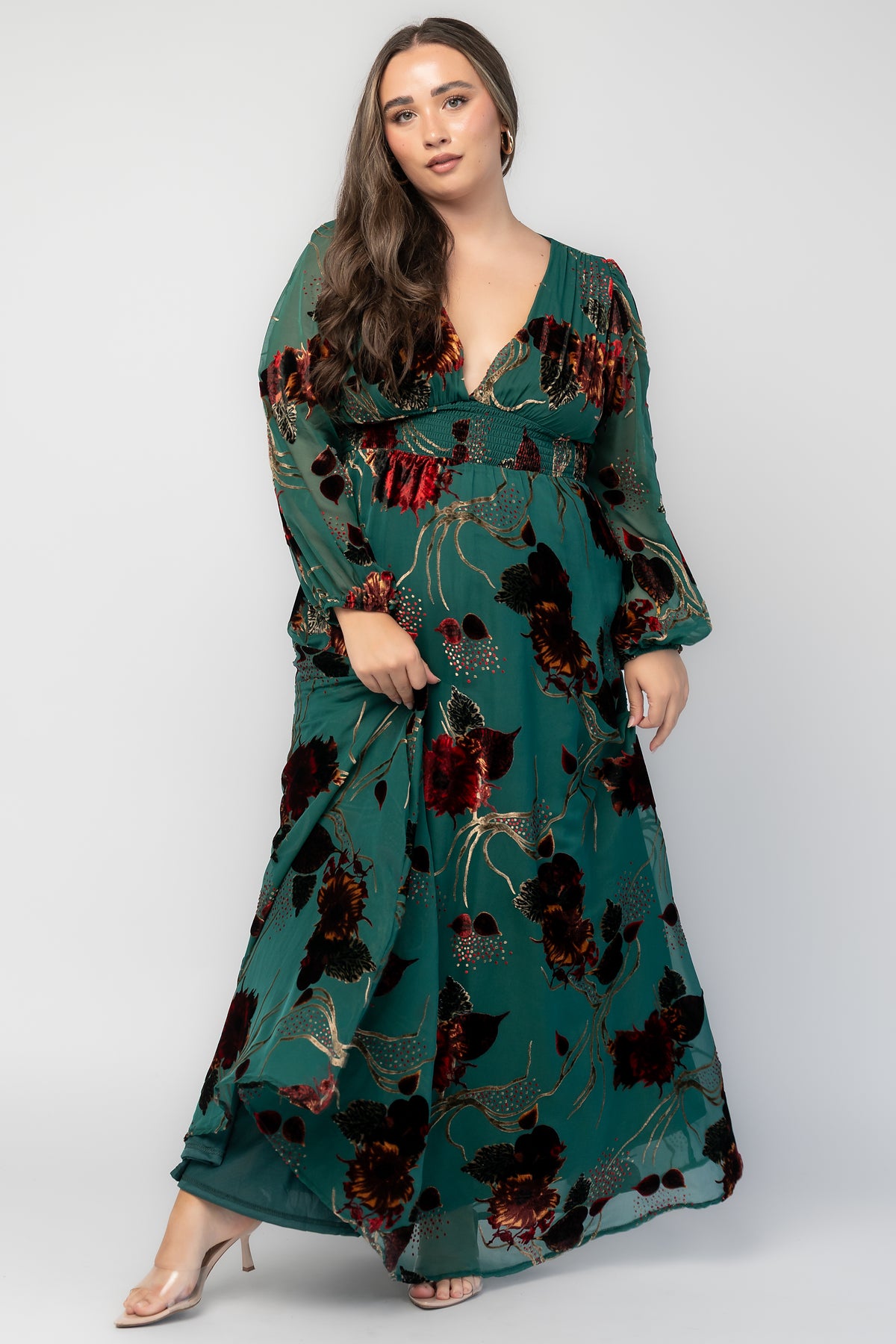 Mikla Maxi Dress | Jade Multi