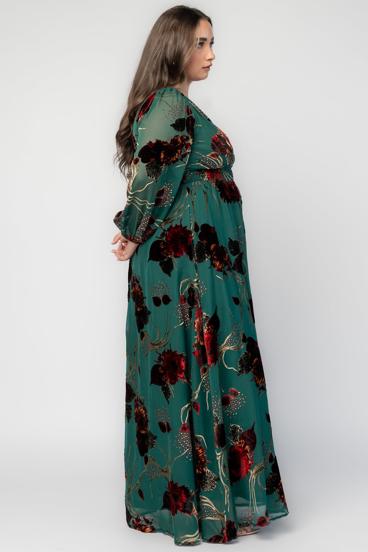 Mikla Maxi Dress | Jade Multi