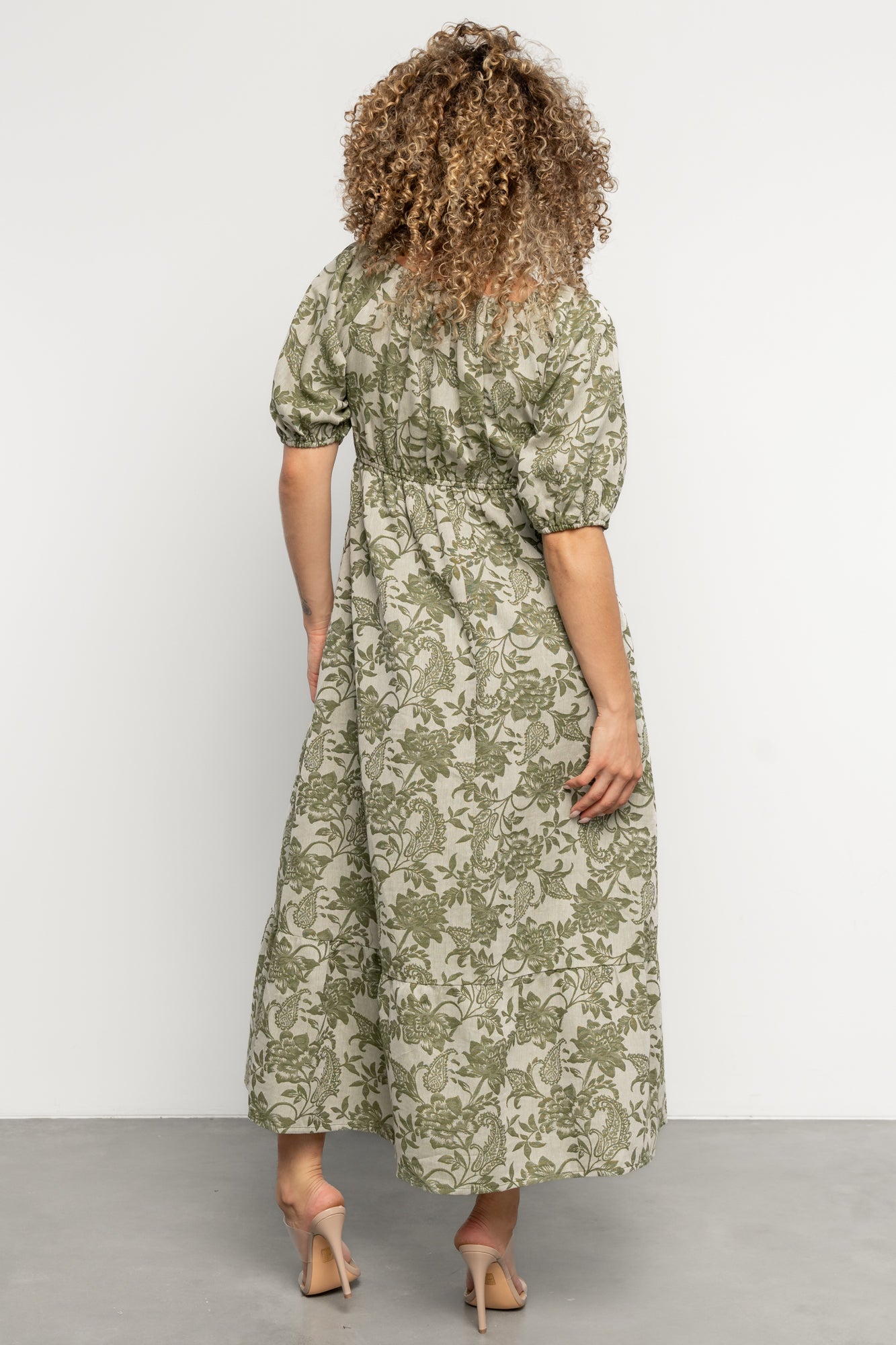 Giuliana Dress | Green Print