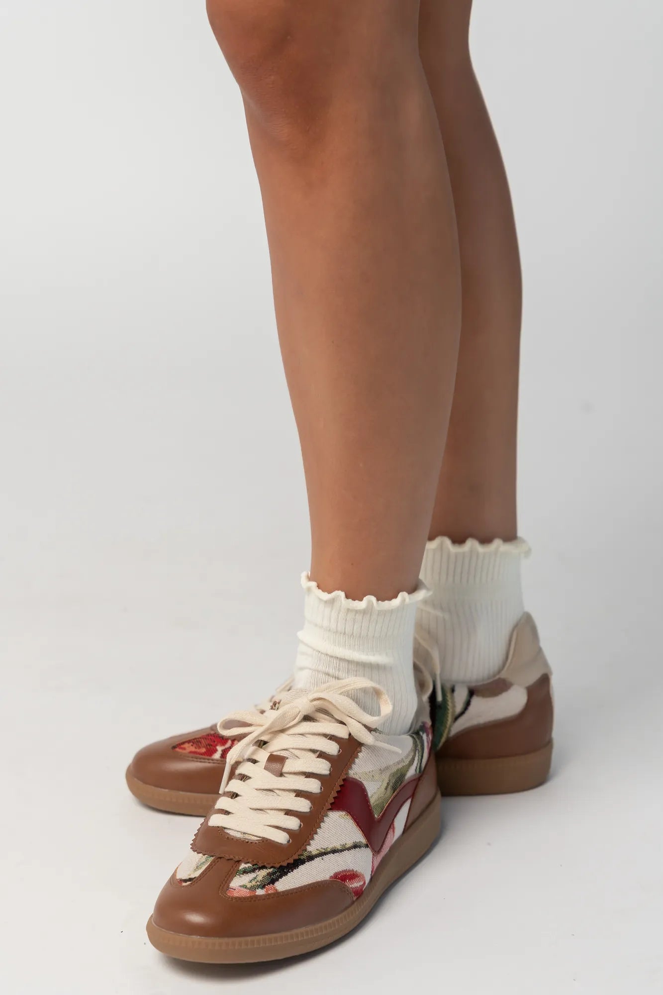Potenza Classic Low Top Sneaker | Cognac Rose Multi