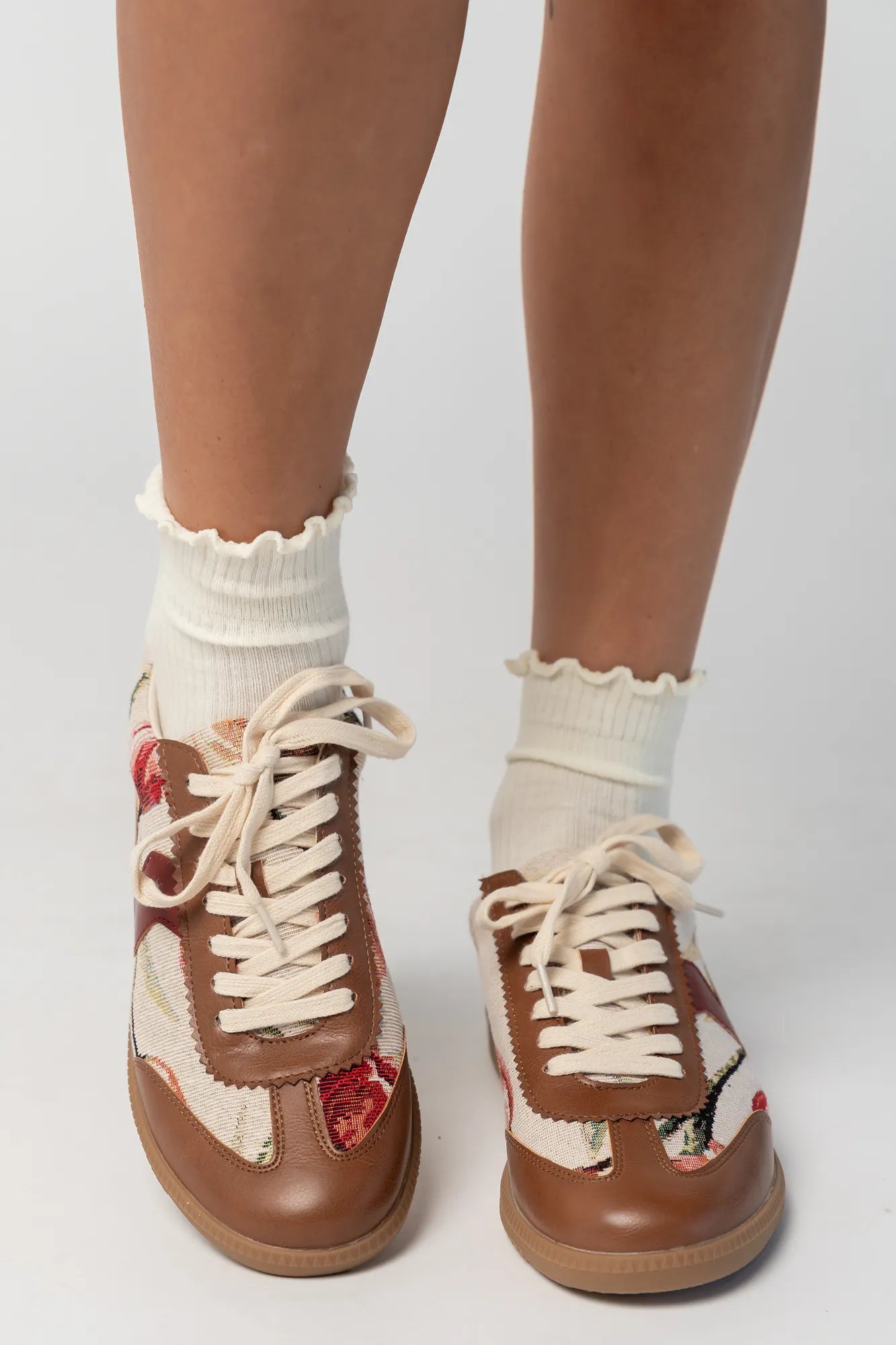 Potenza Classic Low Top Sneaker | Cognac Rose Multi
