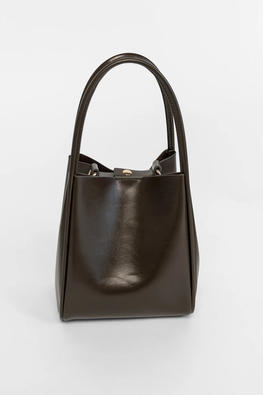 Vivaldi Mini Tote Bag | Olive Charcoal