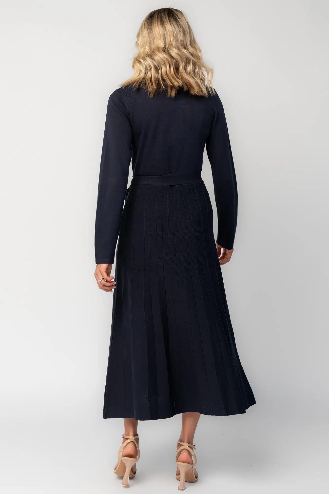 Caroline Midi Dress | Navy