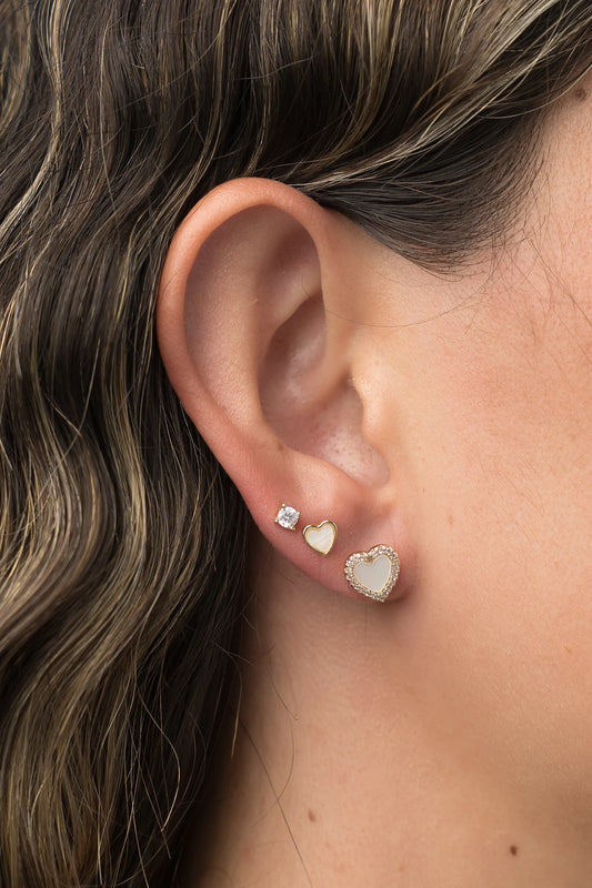 Roxanne Stud Earring Set | Gold