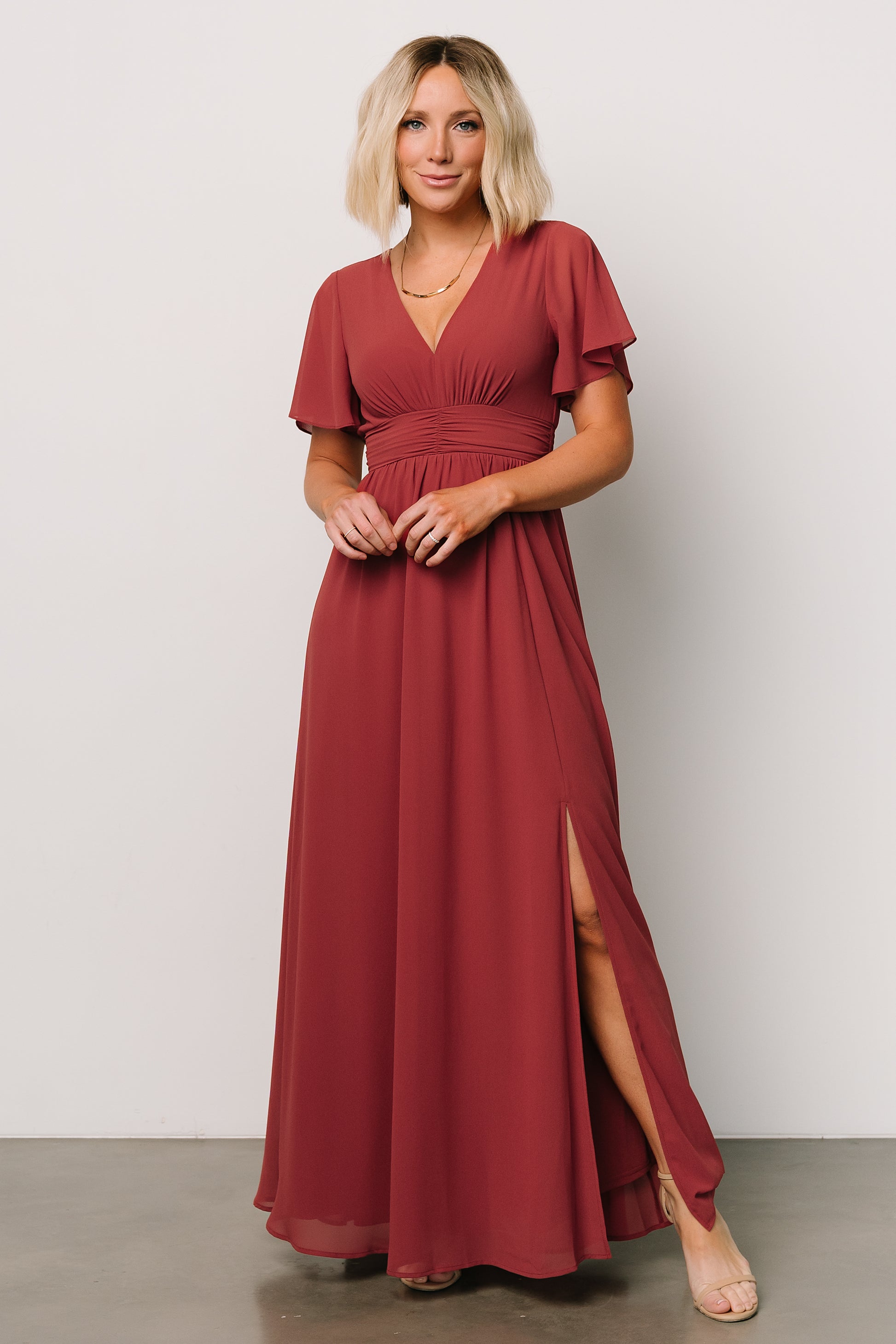 Ramona Maxi Dress | Terracotta Ramona Maxi Dress | Terracotta