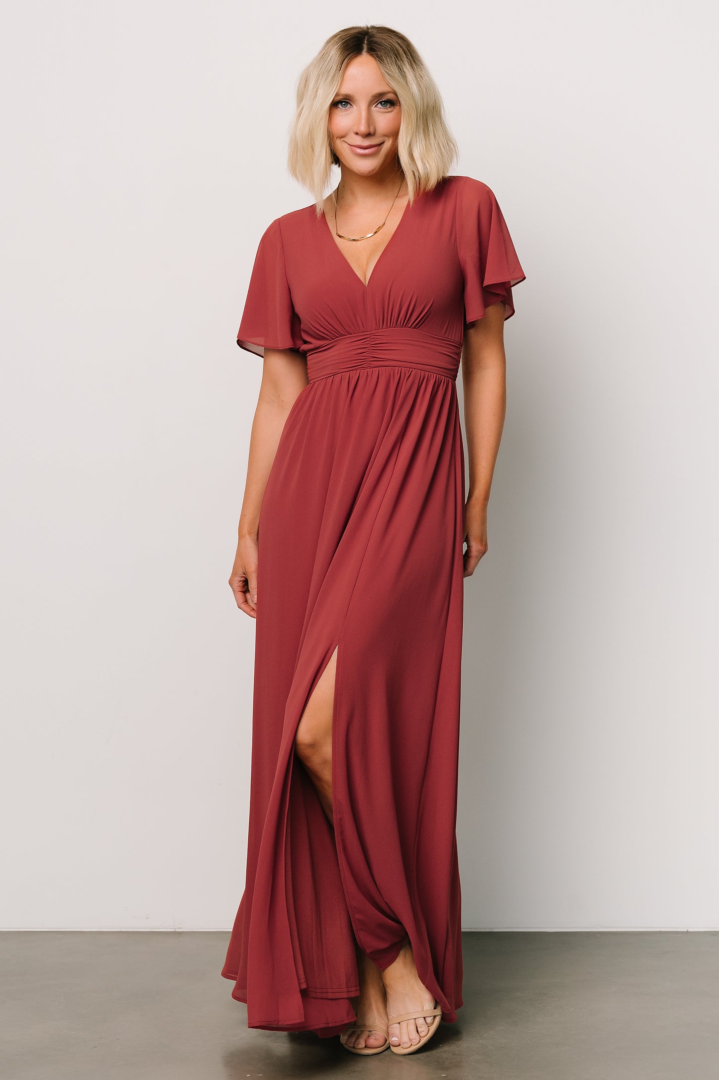 Ramona Maxi Dress | Terracotta