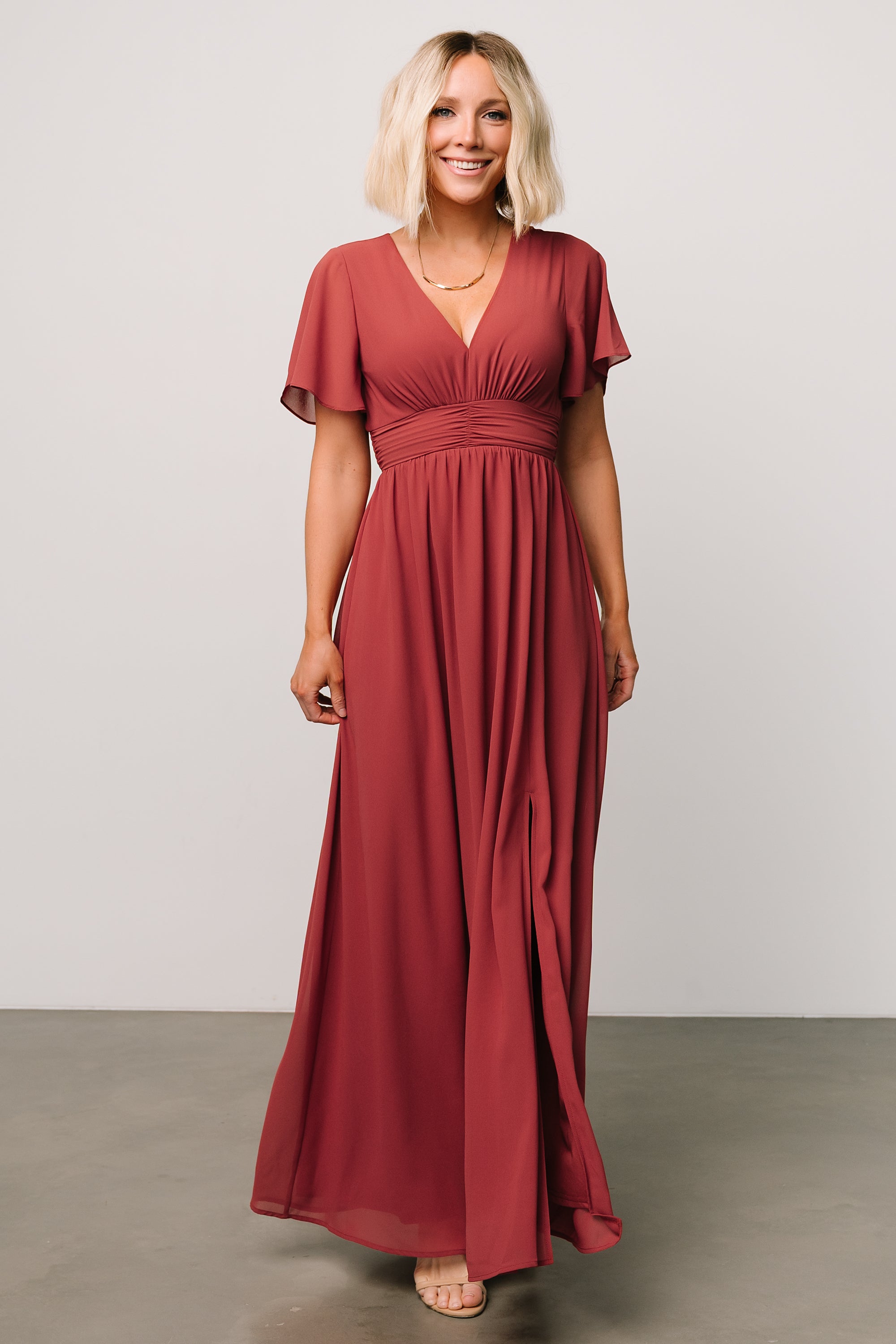 Levona Maxi Dress - Sage main image 1
