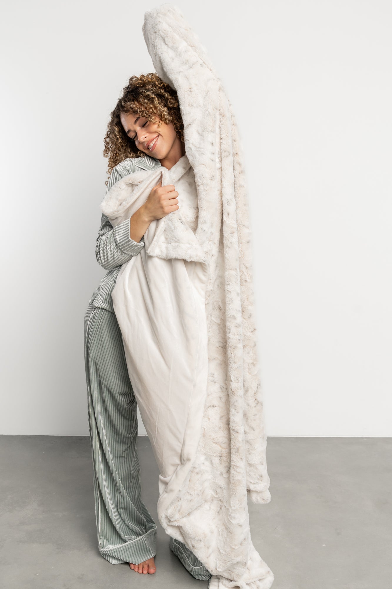 Cambria Throw Blanket | Natural