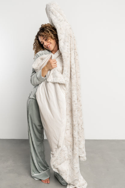 Cambria Throw Blanket | Natural